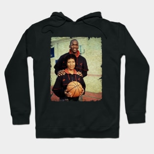 Michael Jordan and His Mum Deloris Jordan Hoodie